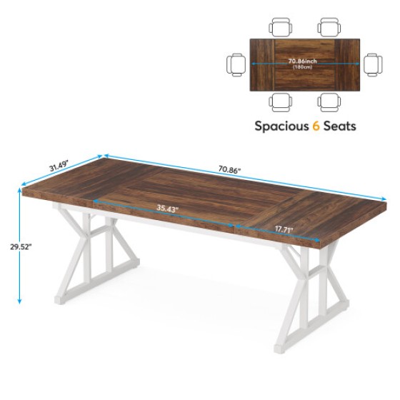 Tribesigns 63-inch Executive Desk | Large Computer Office Desk